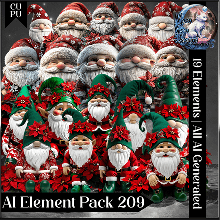 MVD - AI CU/PU Element Pack 209 Red Gnomes