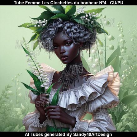 SAD - Tube Femme Les Clochettes du bonheur N°4