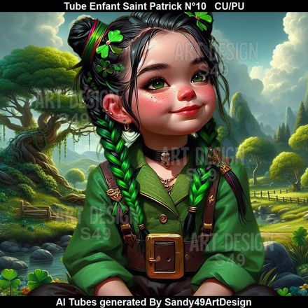 SAD - Tube Enfant Saint Patrick N°10