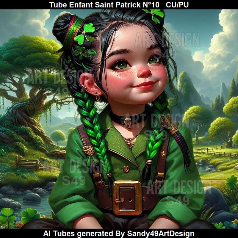 SAD - Tube Enfant Saint Patrick N°10