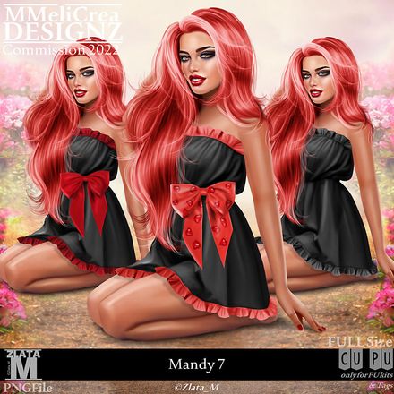 MMD - CLASSIC - Tube - CU Mandy 7 (PNG Format)
