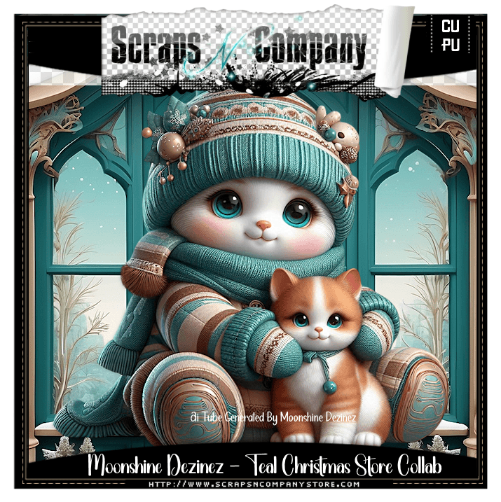 SNCO - Teal Christmas Store Collab