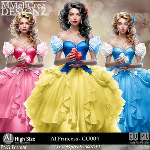 MMD - AI - Princess - CU004