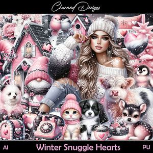 CD- Winter Snuggle Hearts