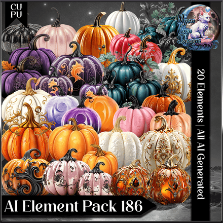 MVD - AI Element Pack 186 Pumpkins