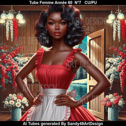 SAD - Tube Femme Année 60  N°7