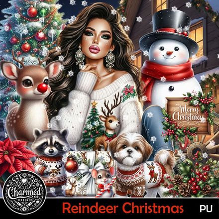 CD- Reindeer Christmas