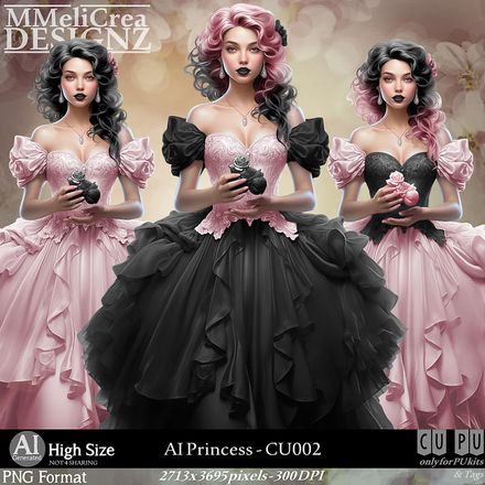 MMD - AI - Princess - CU002