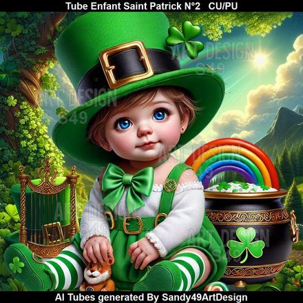 SAD - Tube Enfant Saint Patrick N°2