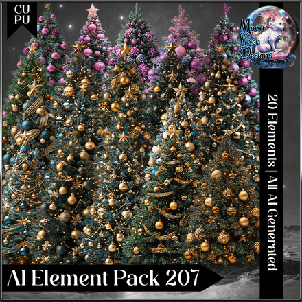MVD - AI CU/PU Element Pack 207 Xmas Trees
