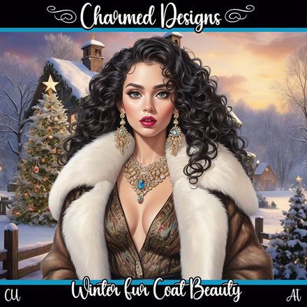 CD- Winter Fur Coat Beauty 