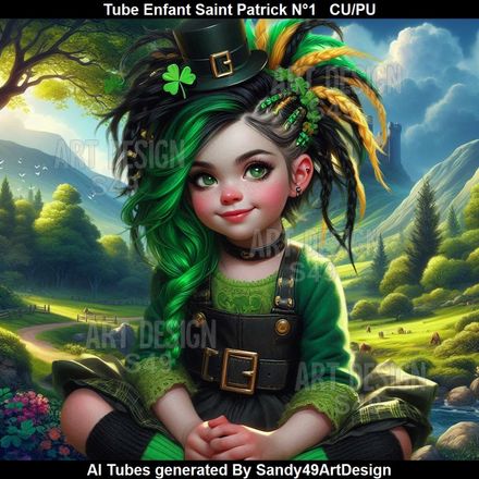 SAD - Tube Enfant Saint Patrick N°1