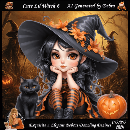 DDD-Cute Lil Witch 6