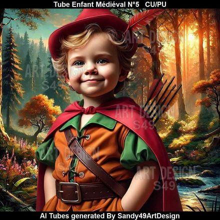 SAD - Tube Enfant Médiéval N°5