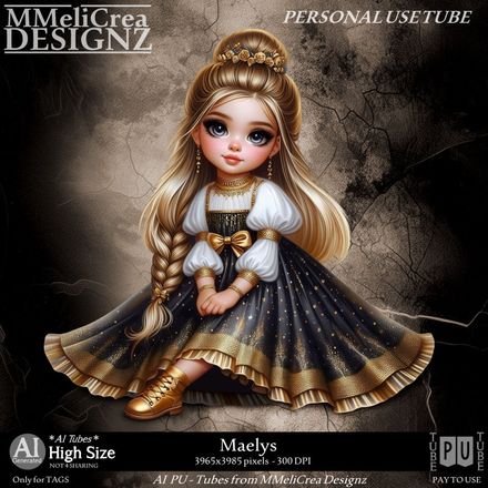 MMD - PU - AI Tube - Maelys