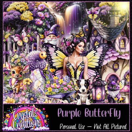CC-Purple Butterfly 