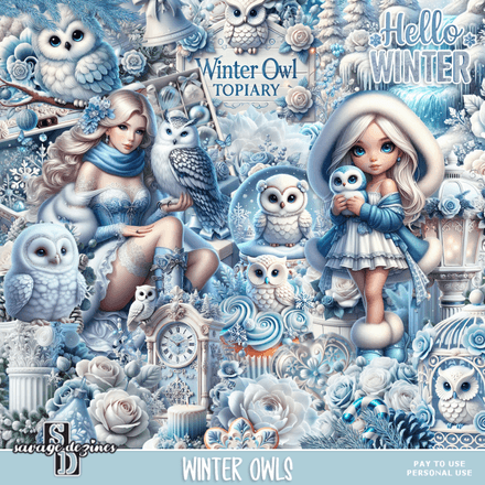 SD - Winter Owls Kit