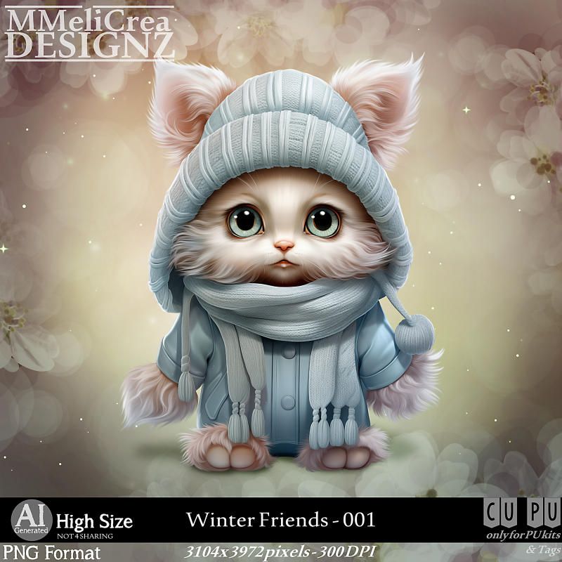 MMD - AI - Winter Friends - CU001