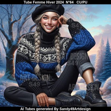 SAD - Tube Femme Hiver 2025  N°19