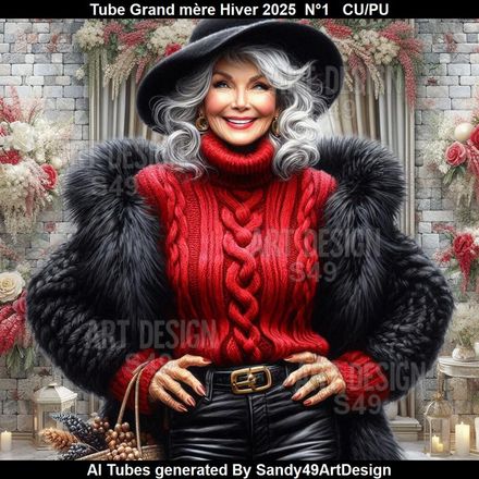 SAD - Tube Grand mère Hiver 2025 N°1