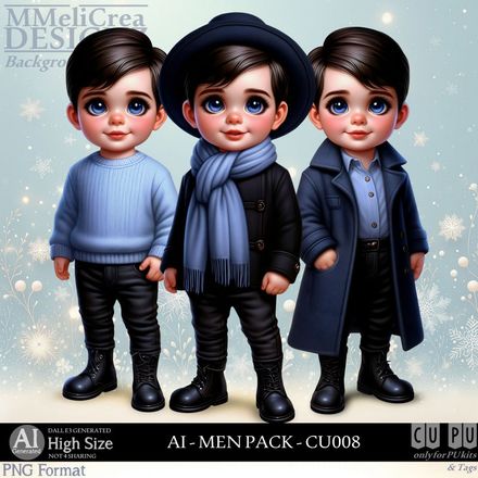 MMD - AI - MEN PACK - CU008