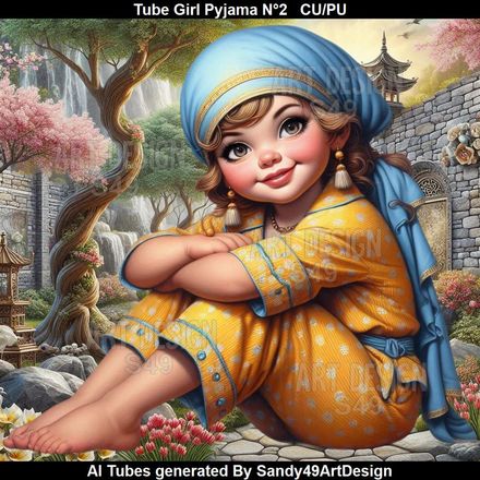 SAD - Tube Girl Pyjama N°2