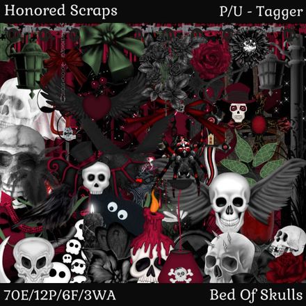 HS Bed Of Skulls - Tagger