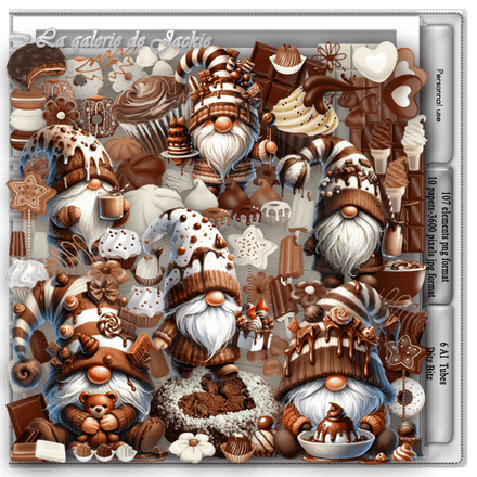 GJ-PU Kit Chocolate Lover Gnomes FS