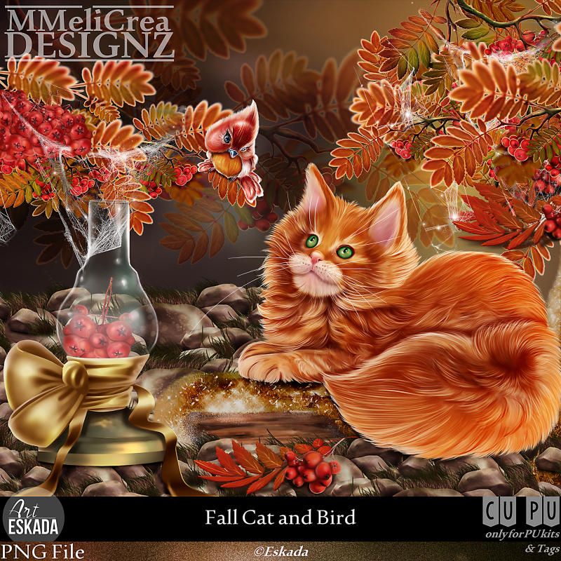 MMD - CLASSIC - CU Fall Cat &amp; Bird