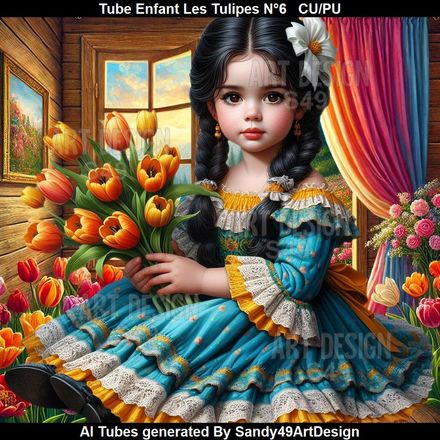 SAD - Tube Enfant Les Tulipes N°6