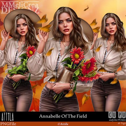 MMD - CLASSIC - Tube - CU Annabelle Of The Field (PNG Format)