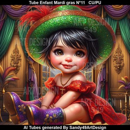 SAD - Tube Enfant Mardi gras N°11