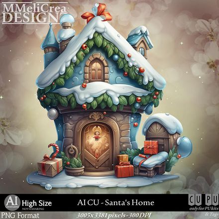 MMD - AI - CU Santa&#x27;s Home