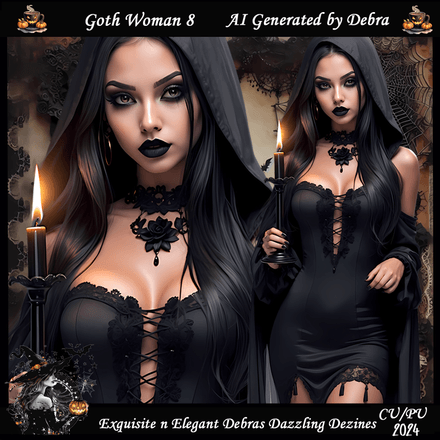 DDD-Goth Woman 8