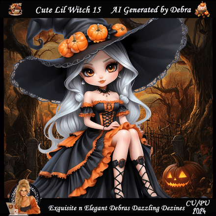 DDD-Cute Lil Witch 15