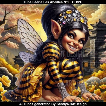 SAD - Tube Féérie Les Abeilles N°2