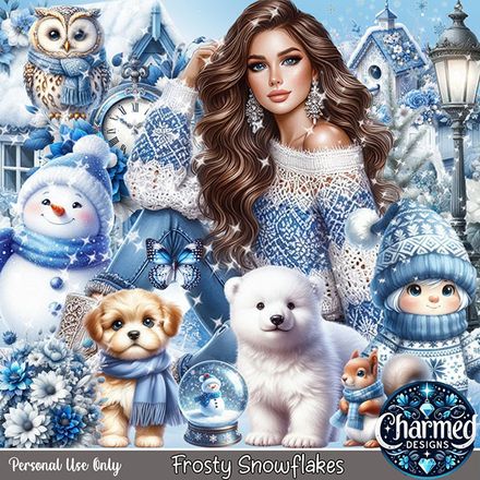 CD- Frosty Snowflakes