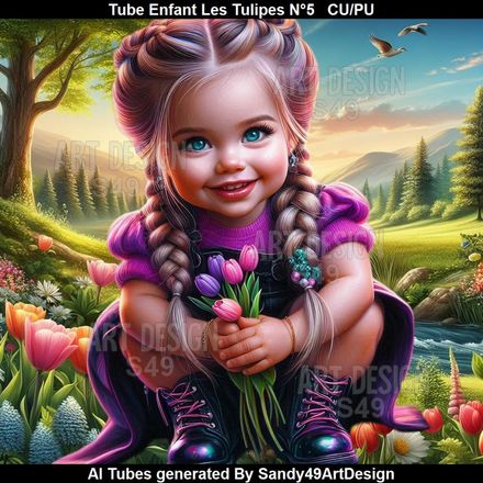 SAD - Tube Enfant Les Tulipes N°5