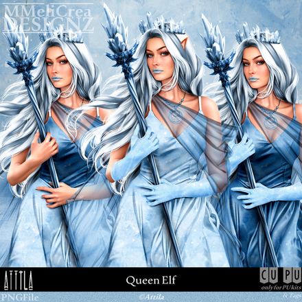 MMD - CLASSIC - Tube - CU Queen Elf (PNG Format)