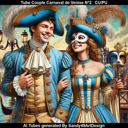 SAD - Tube Couple Carnaval de Venise N°2