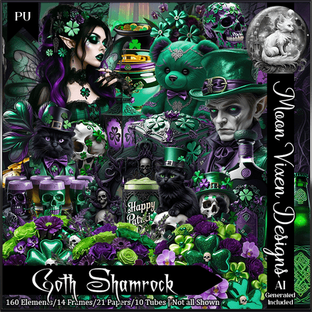 MVD - Goth Shamrock