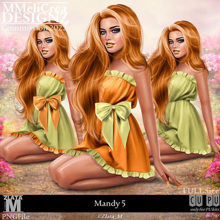 MMD - CLASSIC - Tube - CU Mandy 5 (PNG Format)