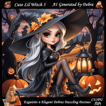 DDD-Cute Lil Witch 5