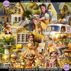 SAD - Pack Les Années 60  N°14  2025