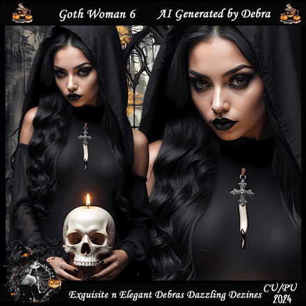 DDD-Goth Woman 6
