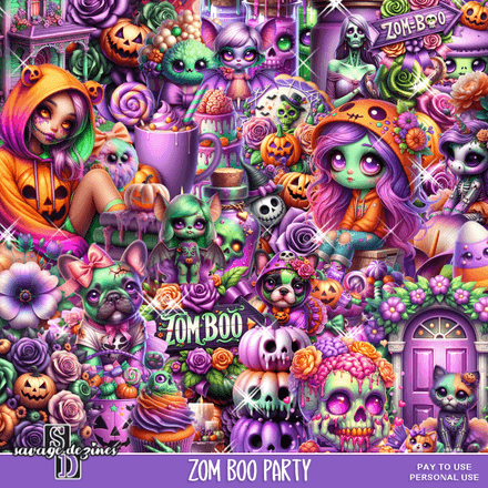 SD - ZomBoo Party Kit