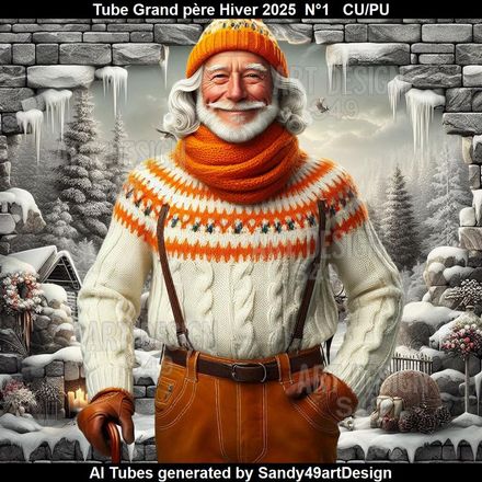 SAD - Tube Grand père Hiver 2025  N°1