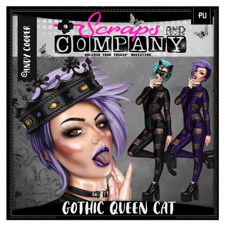 Andy Cooper - Gothic Queen Cat