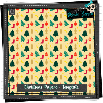 LS-Christmas Paper3 template