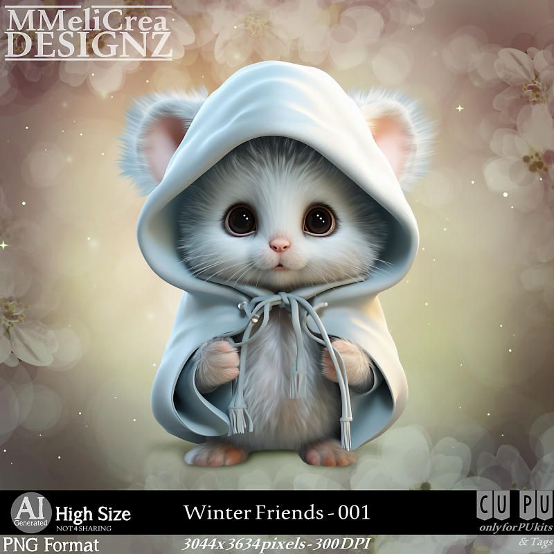 MMD - AI - Winter Friends - CU001